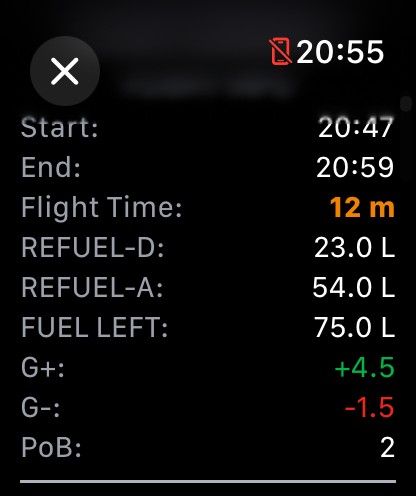 Flight Summary